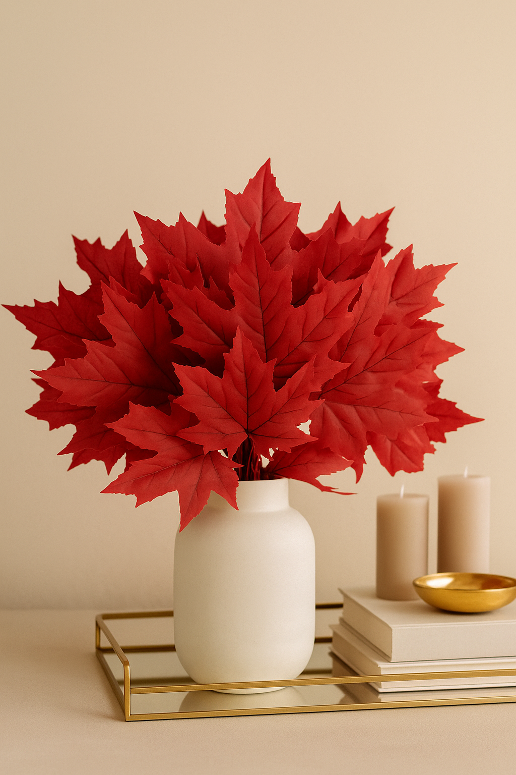 Mapple Leaf 15" Magenta (Pack of 10)
