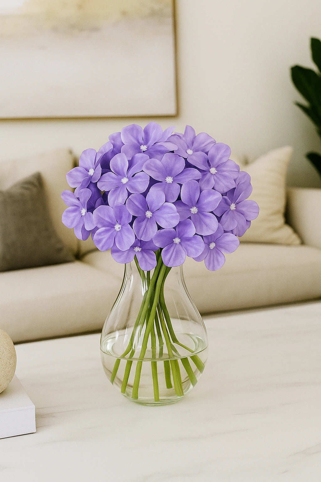 Lavender Flr Hydrangea 27 Petals (Pack of 100)