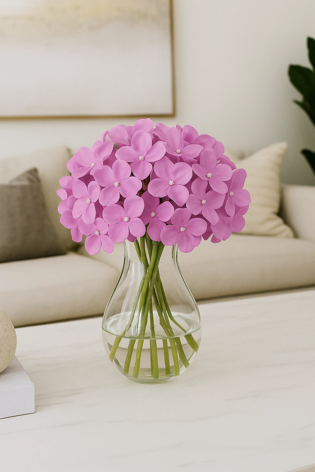 Purple Flr Hydrangea 27 Petals (Pack of 100)