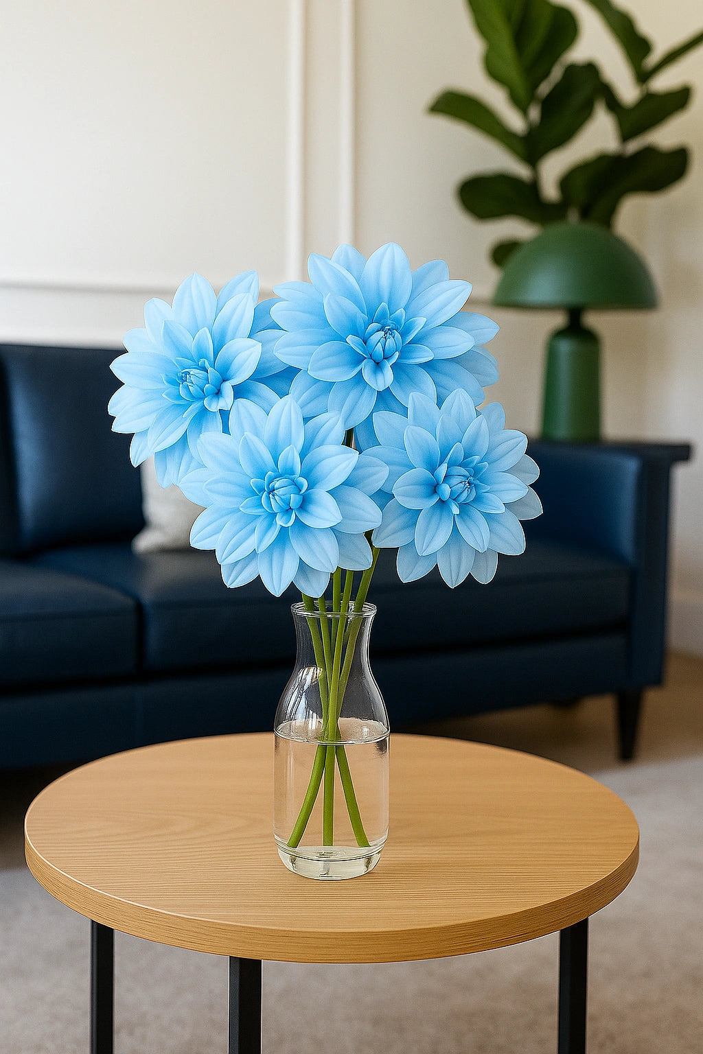 Sky Blue Flr M Chrysanthemum (Mother Guldabri) (Pack of 100)