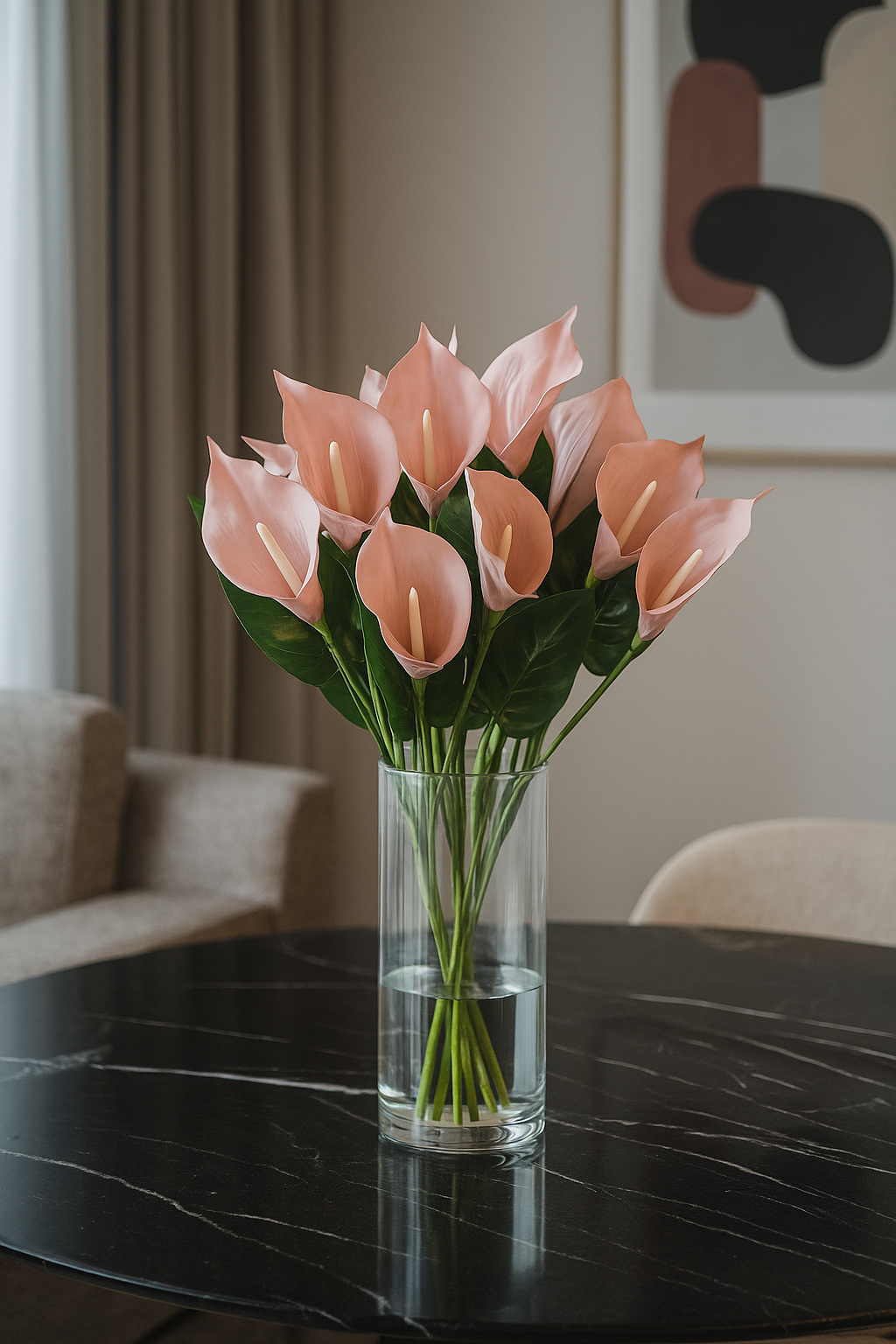 Cala Lily Stick 5 Head 34" Onion Pink (Pack of 10)
