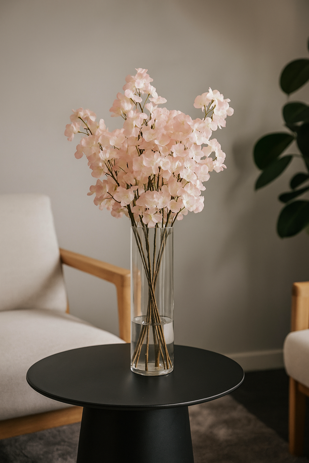 Cherry Blossom Stick 44" Off White (Pack of 10)