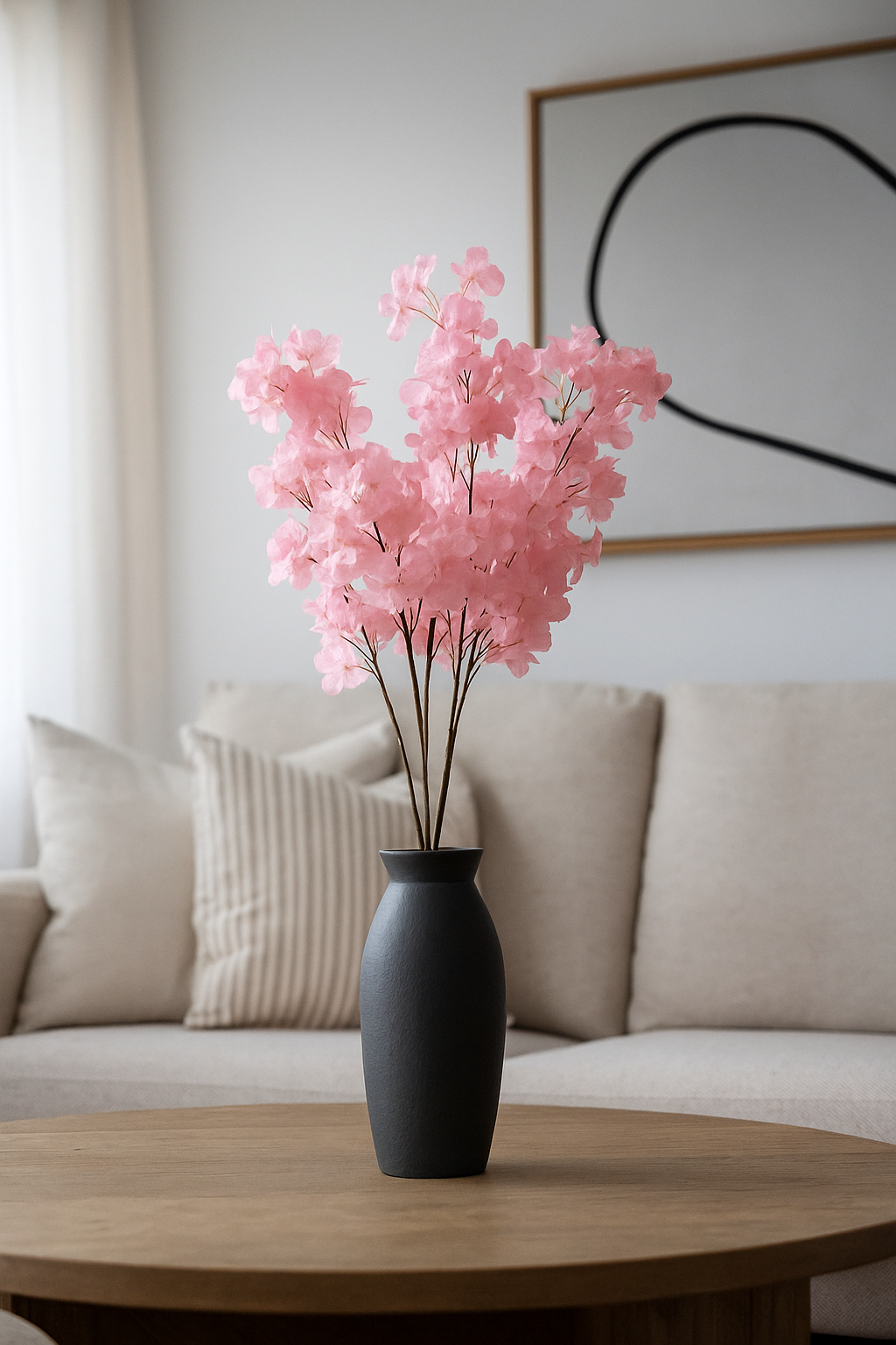 Cherry Blossom Stick 44" D/S Pink (Pack of 10)