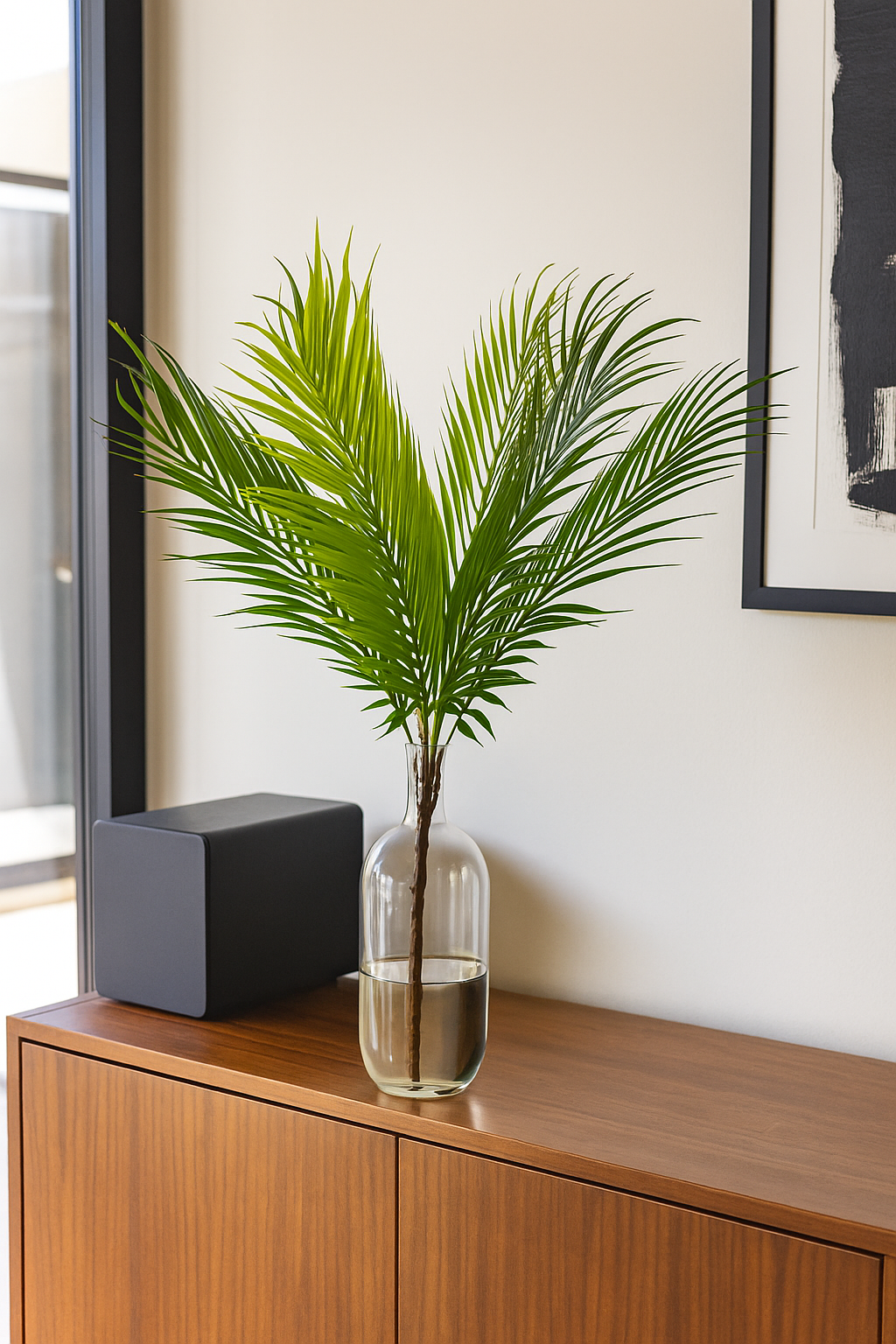 Bunch Areca Palm Leaf D/s Green (Pack of 5)