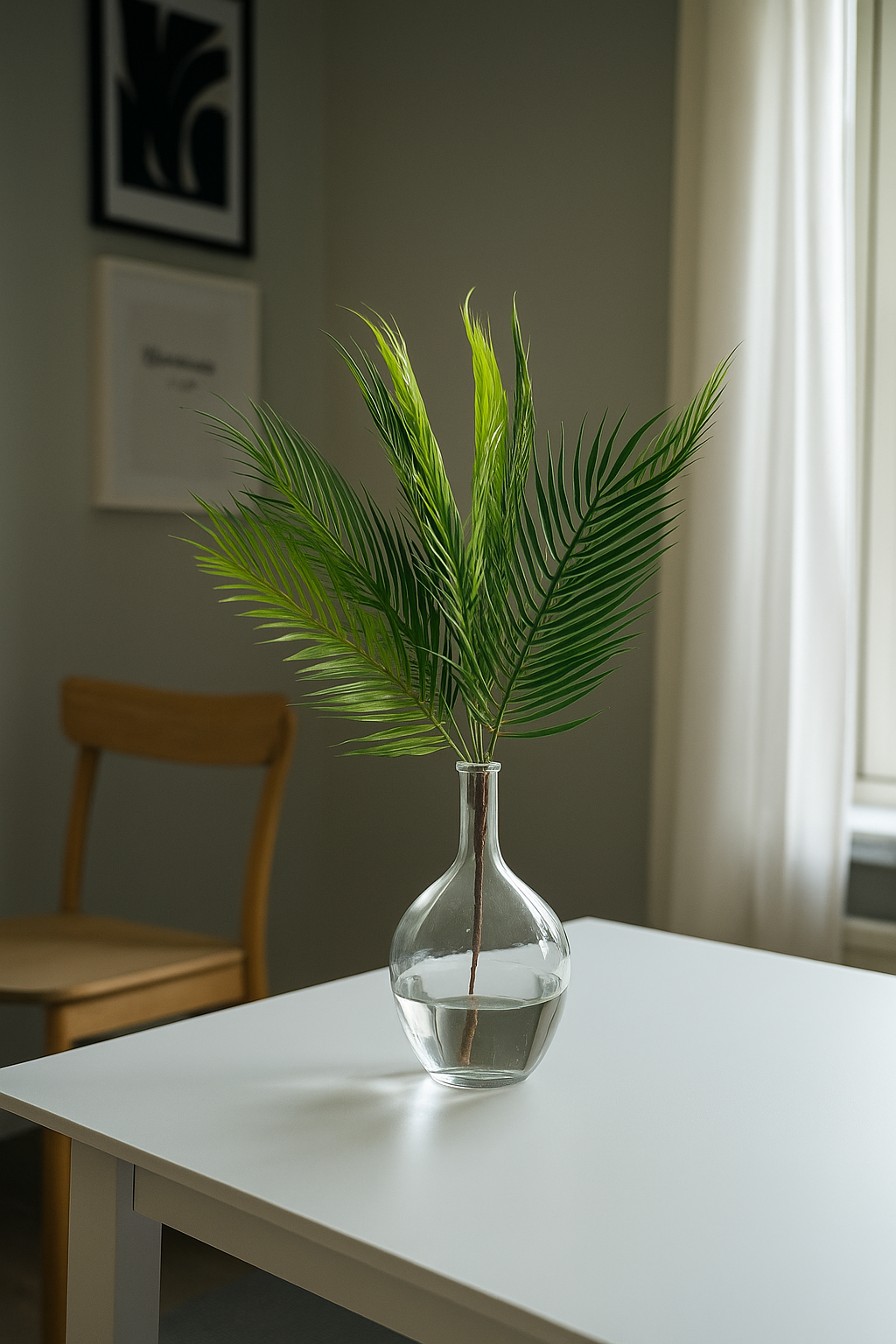 Bunch Areca Palm Leaf D/s Light Green (Pack of 5)