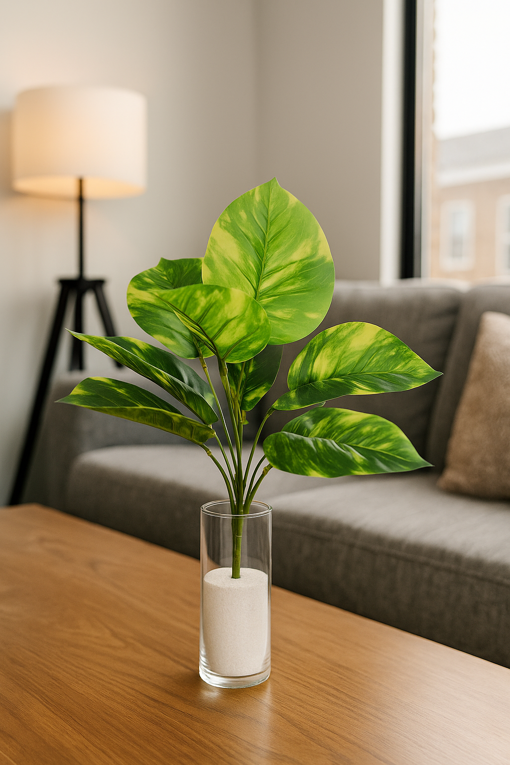Artificial Dieffenbachia Bunch Dark Green (Pack of 5)