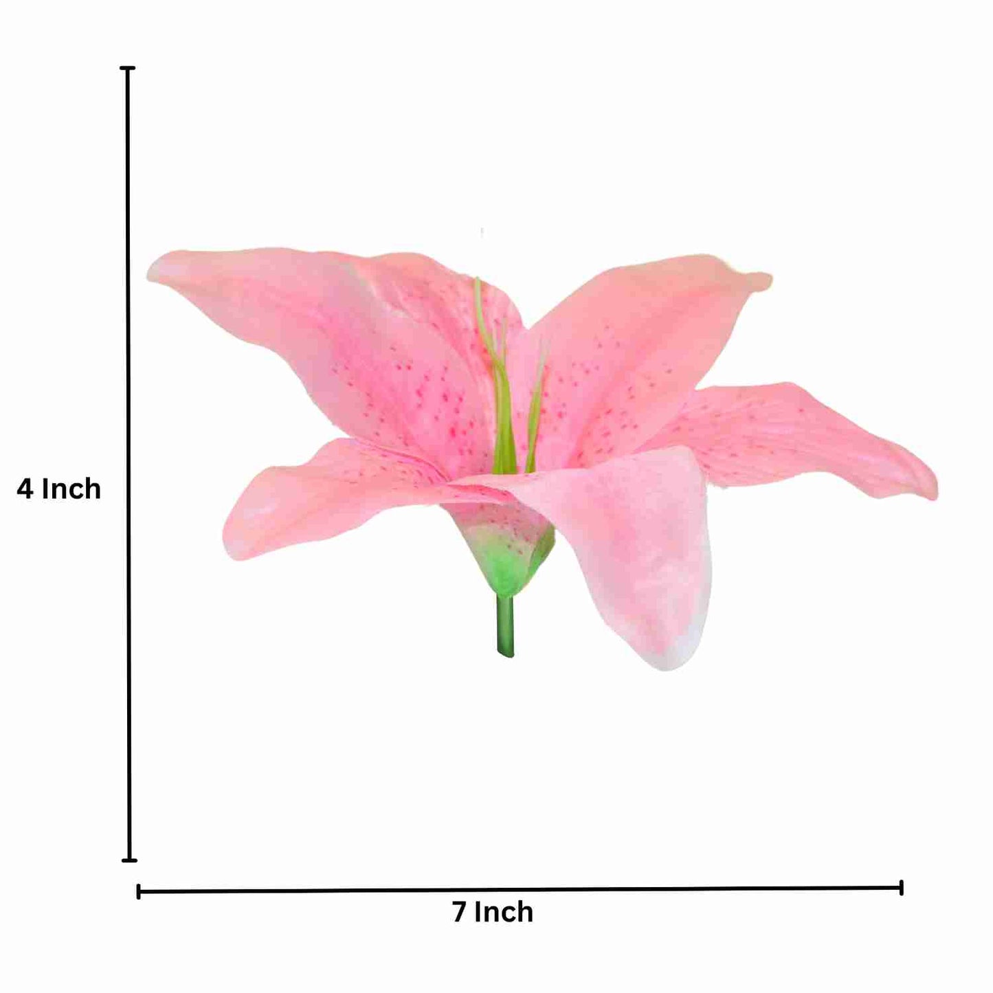 Pink Flr Lily Head ( Pack of 100)