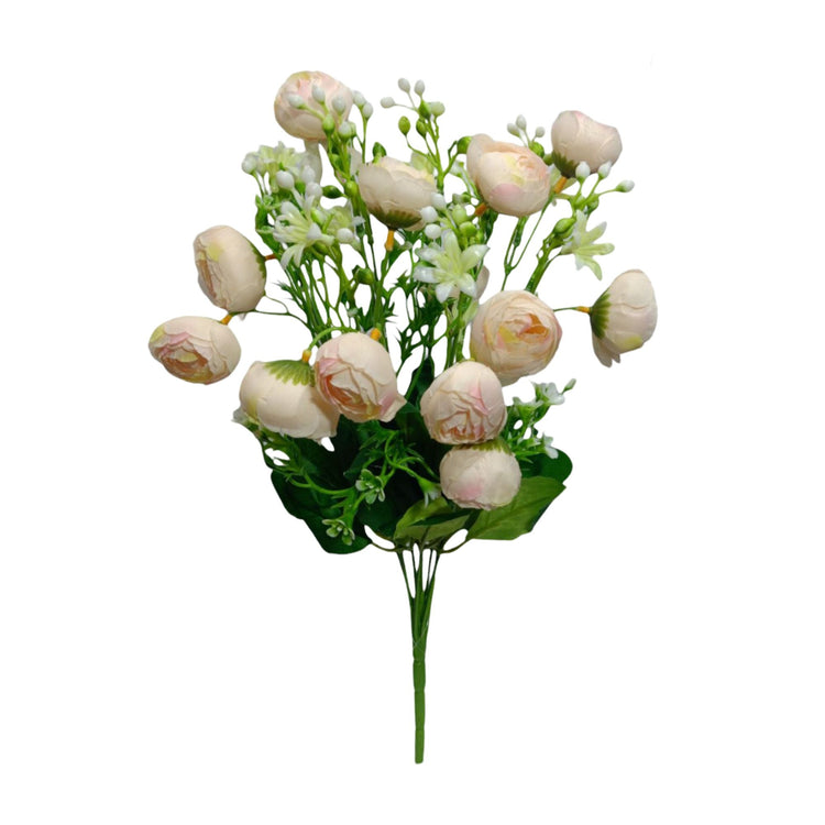 Peony Flower Bunch 9 Stick