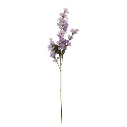 Spring Delphinium Flower Stick 3 Head 100cm Light Purple (Pack of 10)