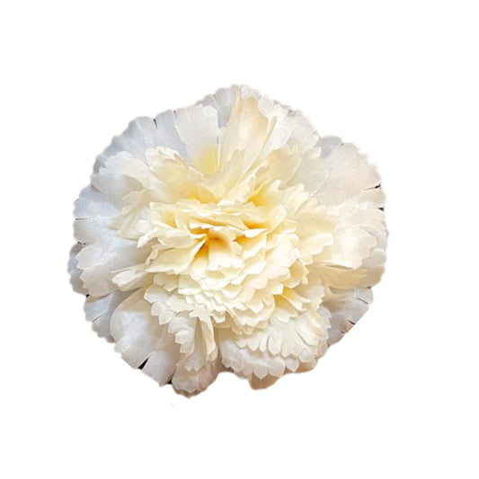 Off White Orange Big Carnation (Pack of 200)