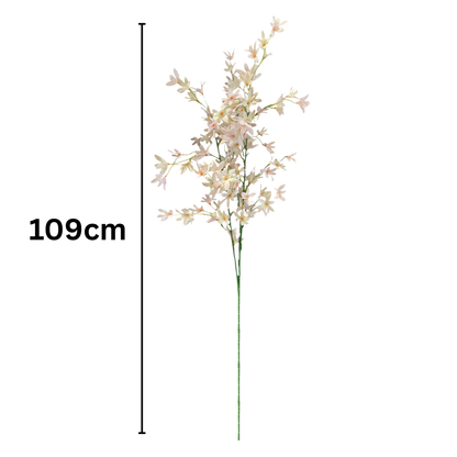 Jasmine Stick 31 Head 116cm Baby Pink White (Pack of 10)