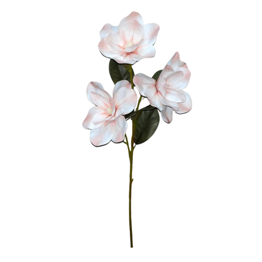 Magnolia Stick 3 Head 82cm Light Peach (Pack of 10)