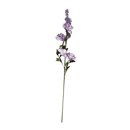 Rose Stick 4-Flowers 26" Purple (Pack of 10)