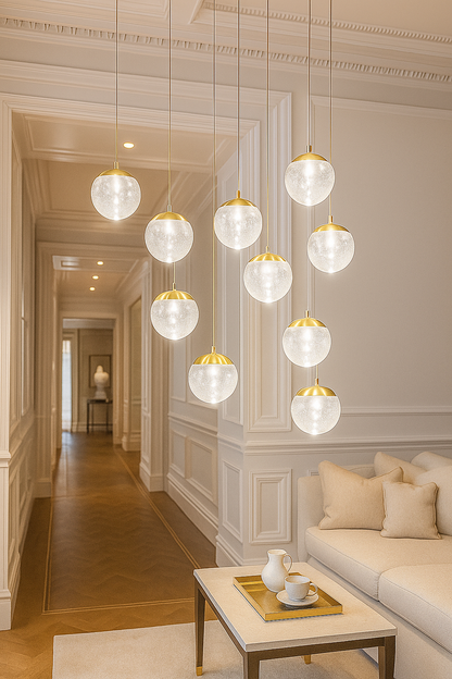 Hanging light Acryliclic Ball 11" (set of 10 Pcs)
