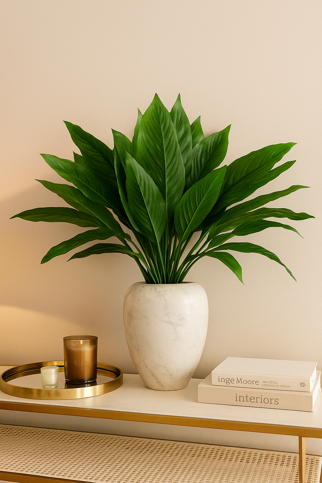 Badam Leaf 21" x 6" D/s Green (Pack of 10)