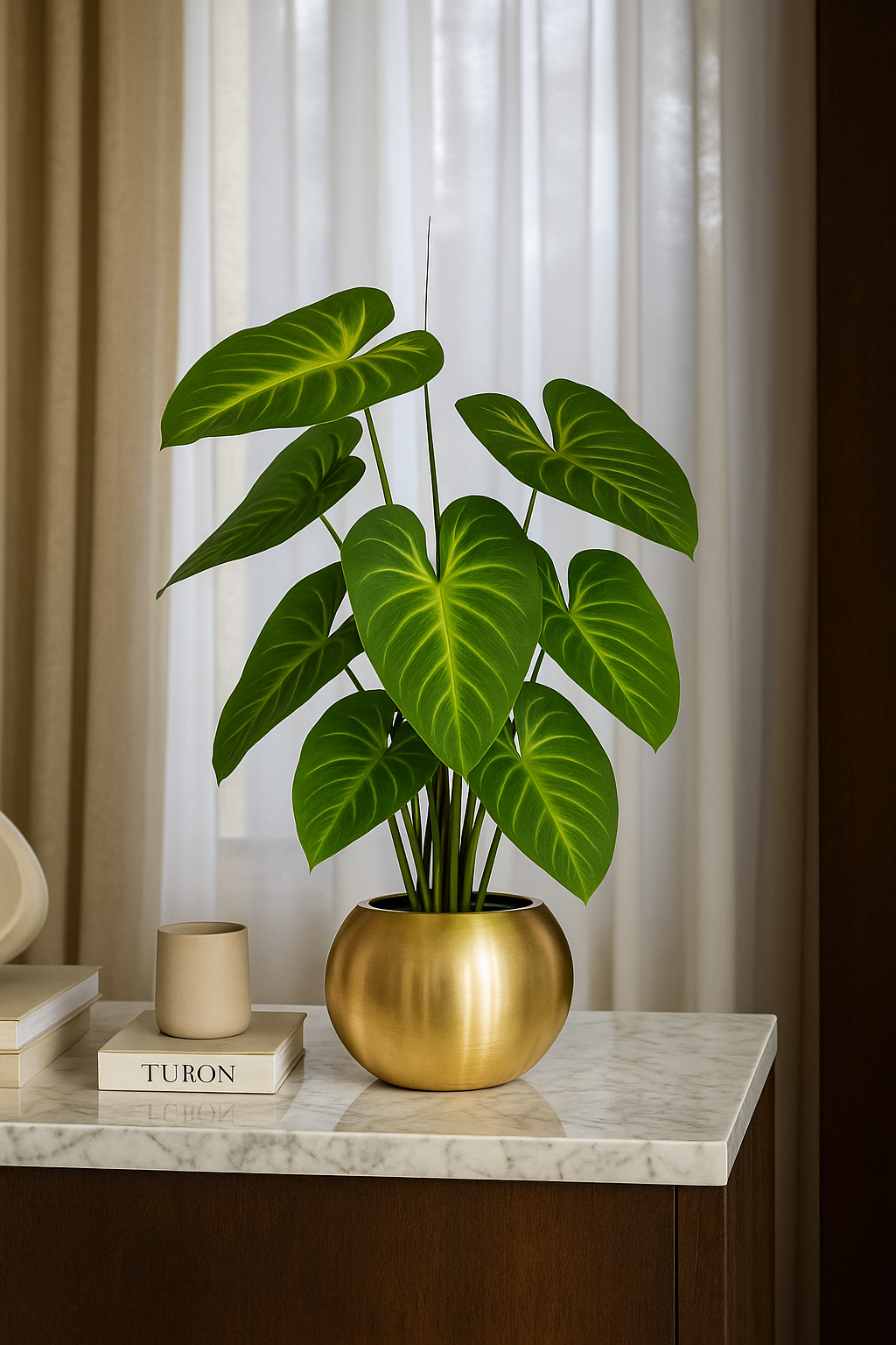 Plaesea Parviflora Leaf 17" Green  (Pack of 10)