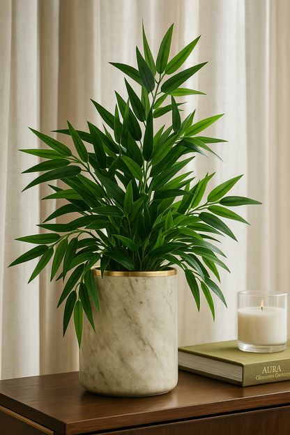 Bamboo/Moriya Leaf 43cm Green (Pack of 10)