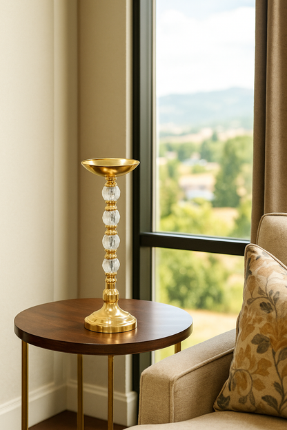Iron Stand (44.5cm) Golden