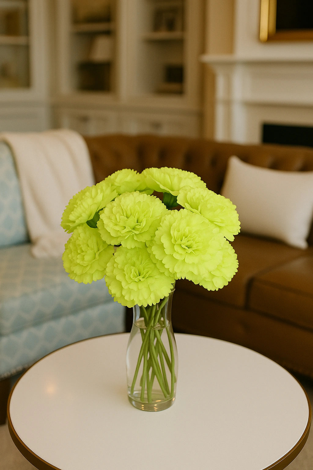 Lime Green Big Carnation (Pack of 200)