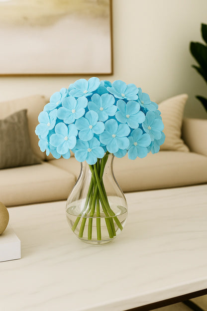 Sky Blue Flr Hydrangea 27 Petals (Pack of 100)