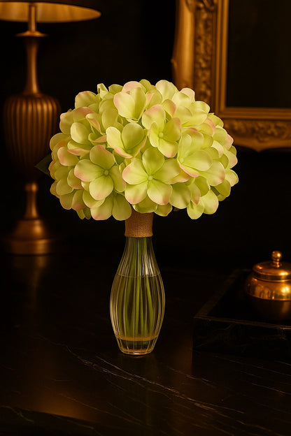 Light Green White Flr Hydrangea 54 Petals (Pack of 50)