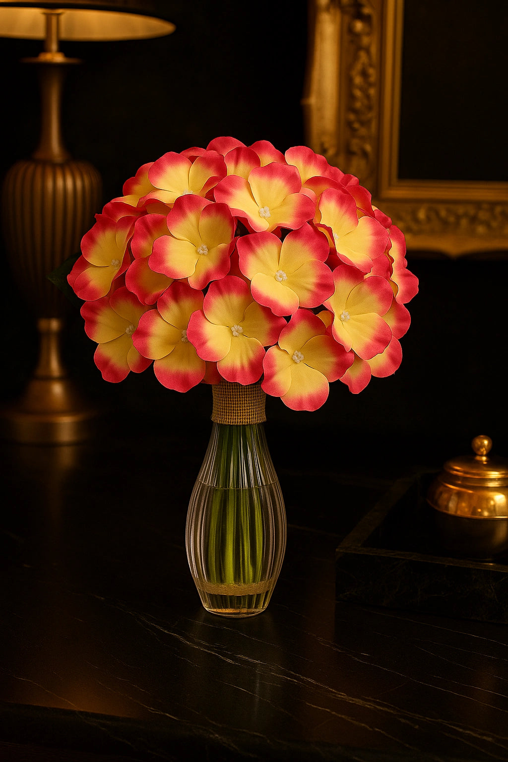 Magenta Green Flr Hydrangea 54 Petals (Pack of 50)