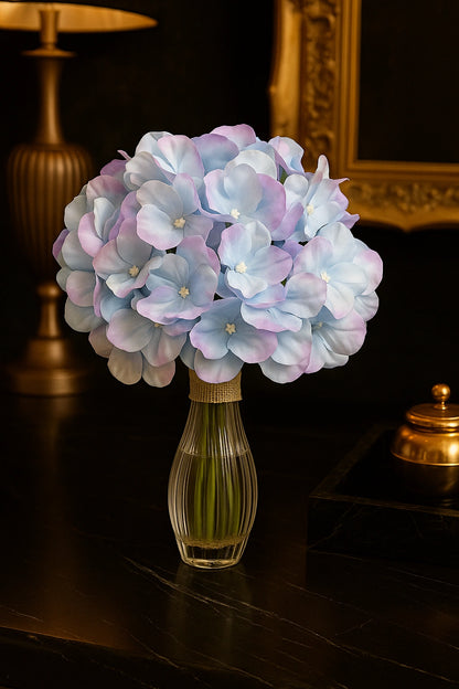 Sky Blue Purple Flr Hydrangea 54 Petals (Pack of 50)