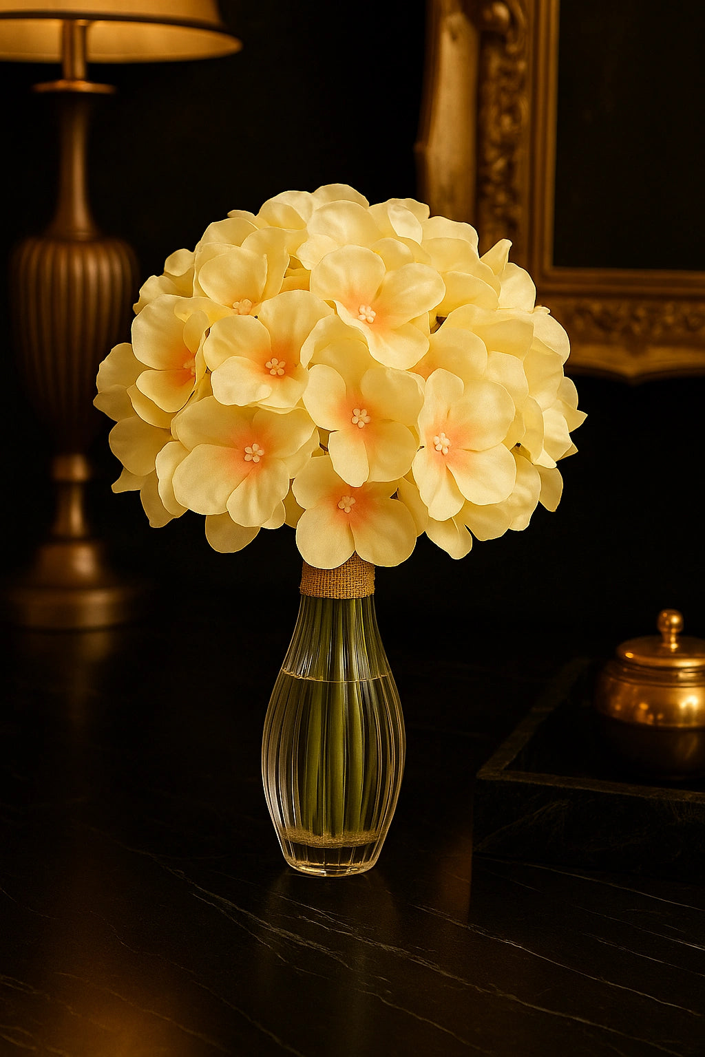 Peach Brown Flr Hydrangea 54 Petals (Pack of 50)