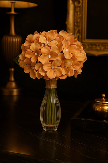 Brown Flr Hydrangea 54 Petals (Pack of 50)