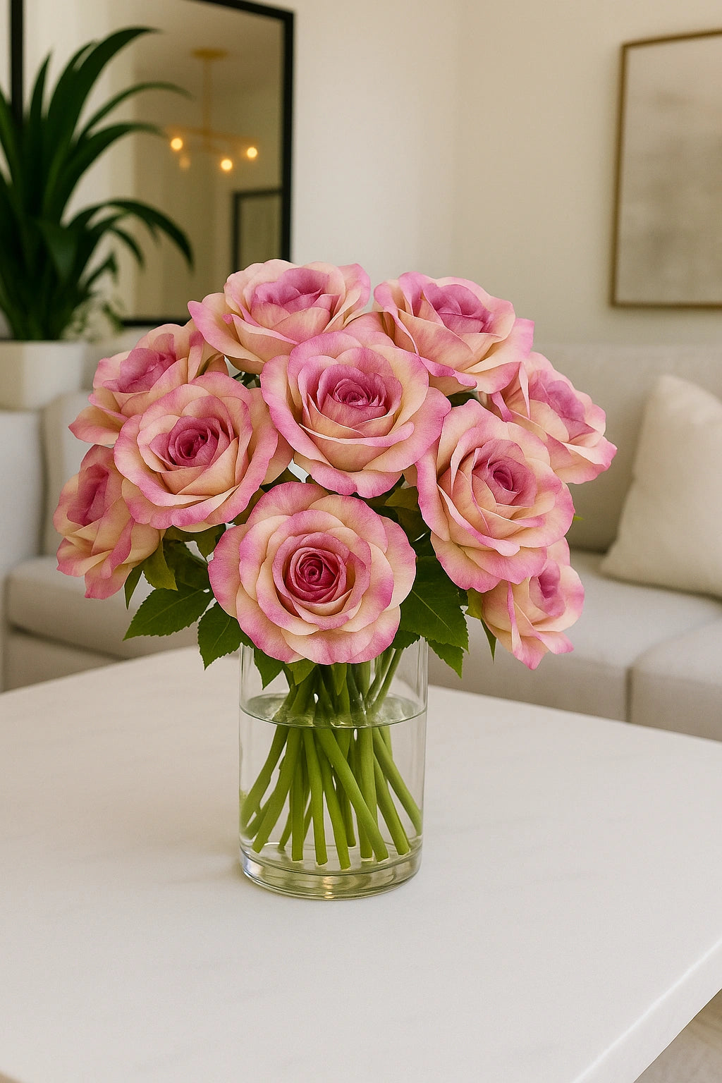 Lavender Green MR10 Rose (Pack of 90)