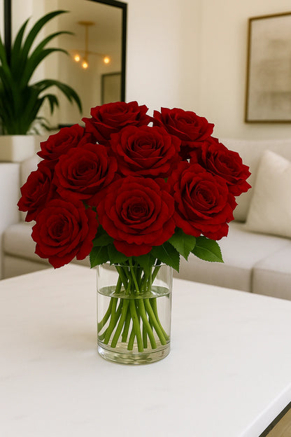 Dark Red MR10 Rose (Pack of 90)