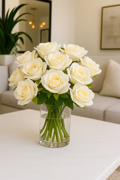 Cream MR10 Rose (Pack of 90)