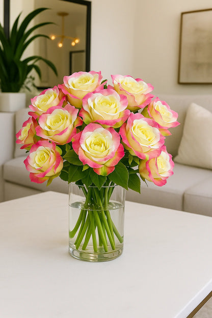 Magenta Green MR10 Rose (Pack of 90)