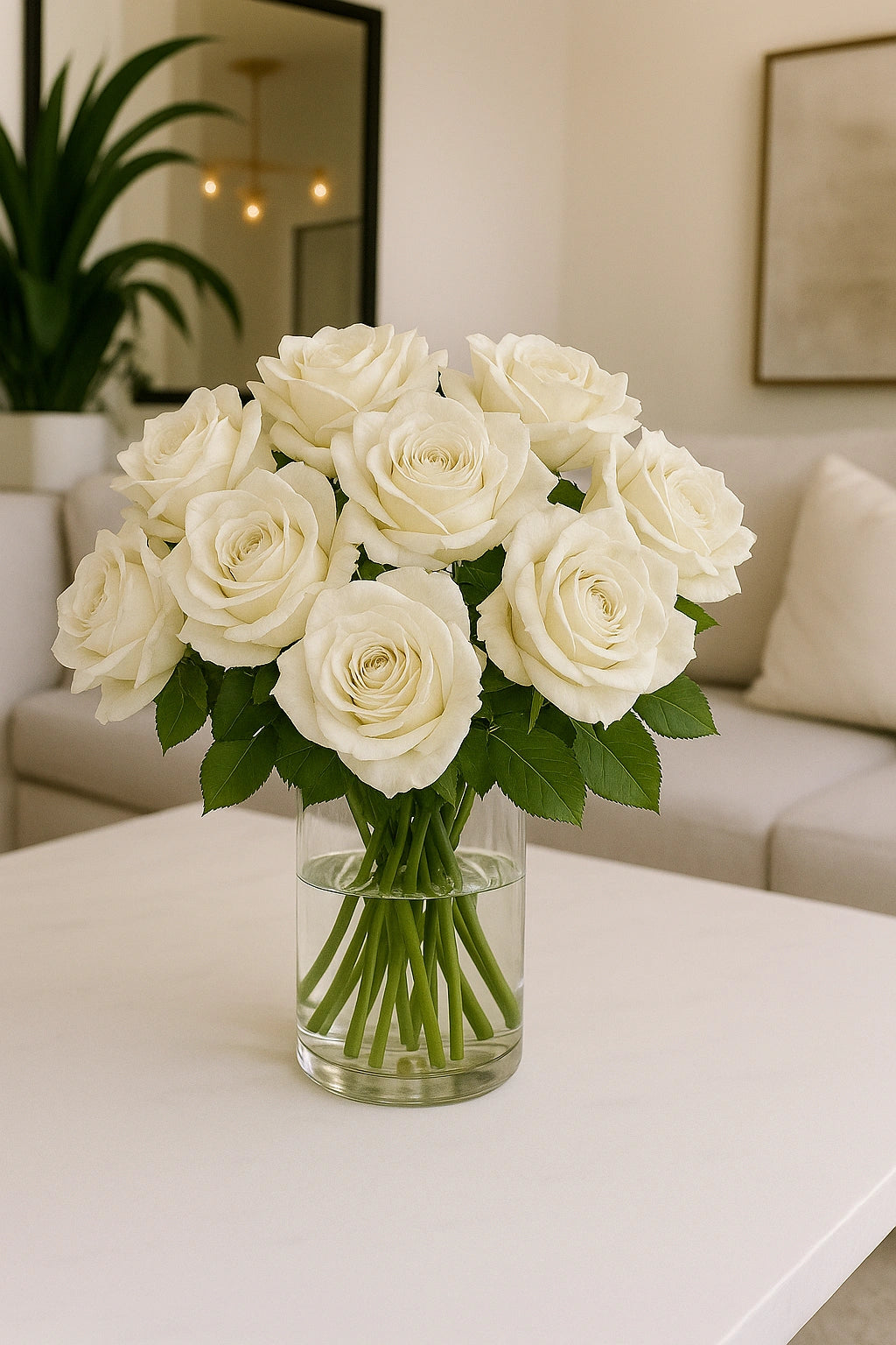 New off White MR20 Rose (Pack of 50)