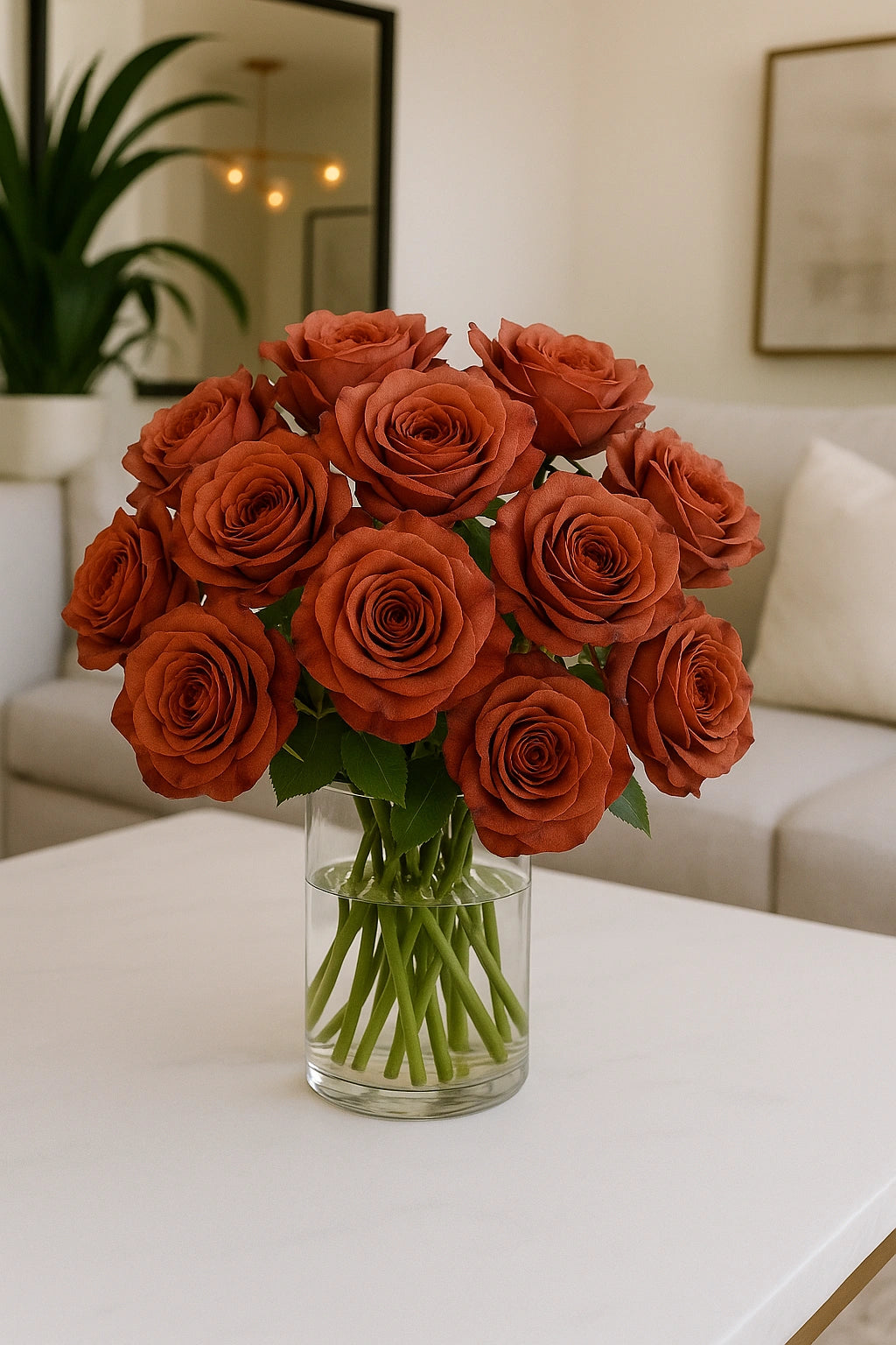 Brown MR20 Rose (Pack of 50)