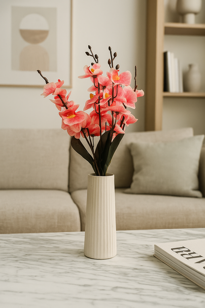 Cymbidium Bunch 17" Pink Red (Pack of 5)