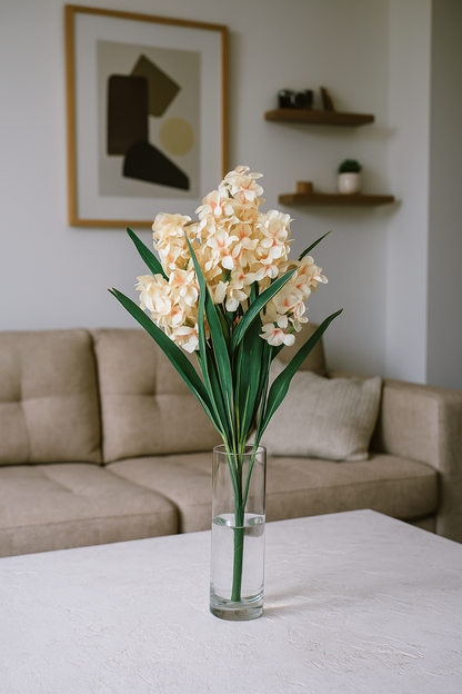 Bunch Hyacinth 7Stick 27" Peach (Pack of 5)