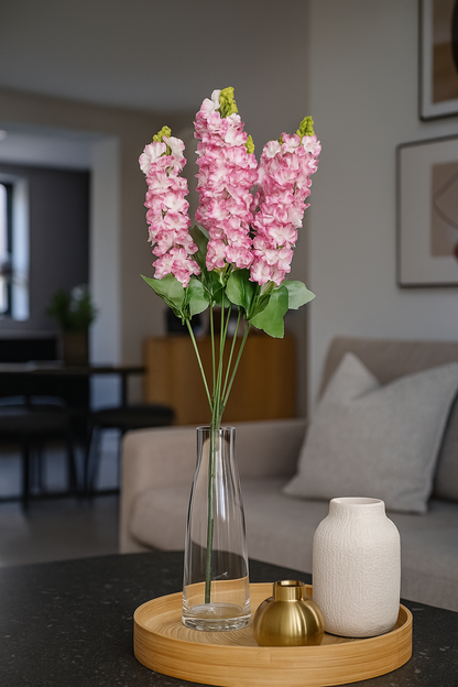 Bunch Hyacinth 9Stick Light Pink White (Pack of 5)