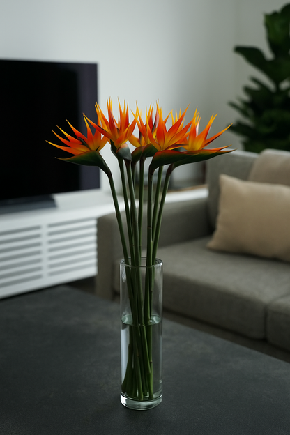 Bird of Paradise 91cm Yellow Orange (Pack of 10)