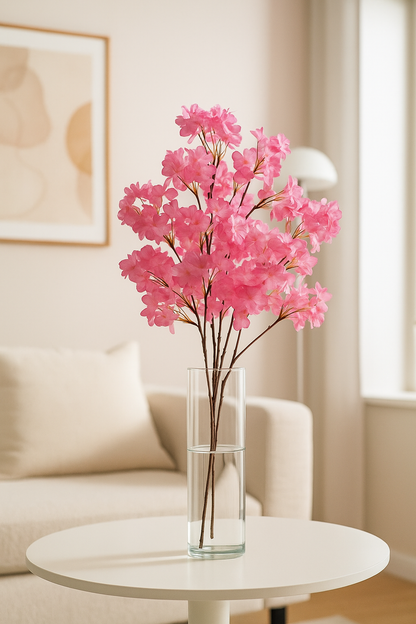 Cherry Blossom Stick 44" Pink (Pack of 10)