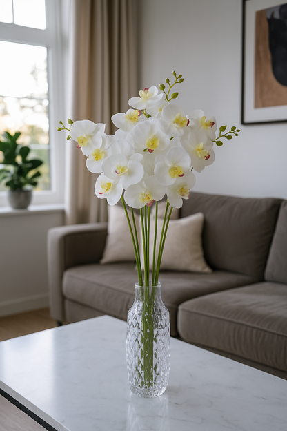 Cymbidium Stick 30" White (Pack of 10)