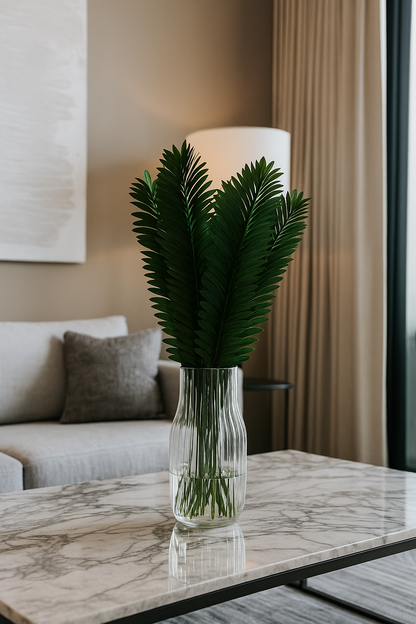Palm Leaf Stick Big21 X 5''  Green (Pack of 10)