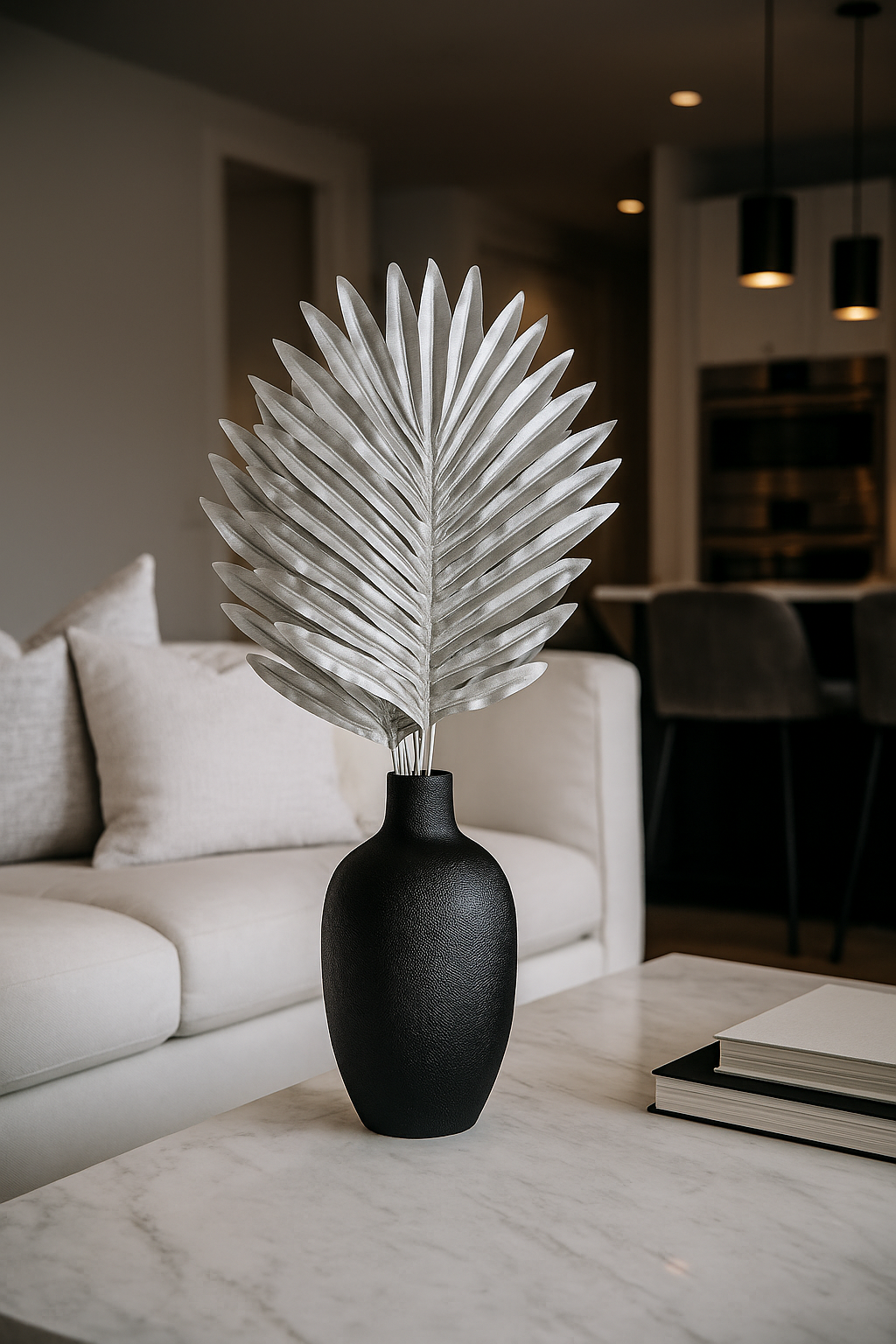 Palm Leaf 18" X 9" White (Pack of 10)