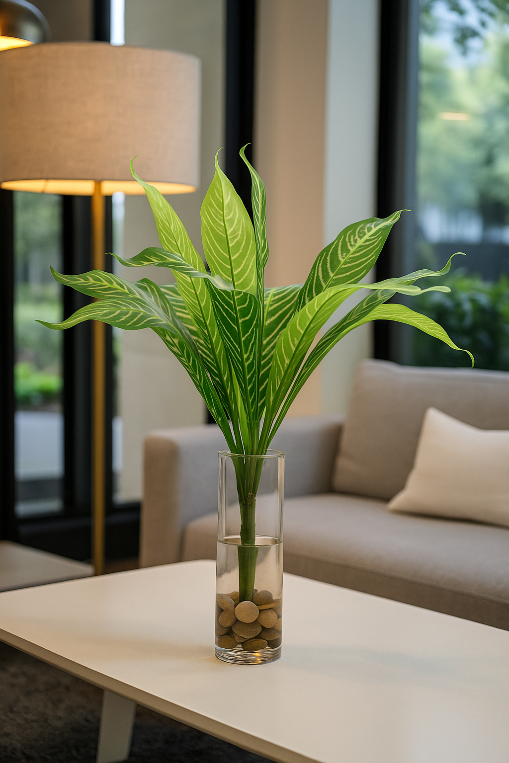 Bunch Forked Magnolia D/s Light Green (Pack of 5)