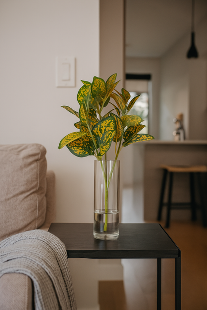 Bunch Leaf D/s Green Yellow (Pack of 5)