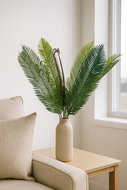 Bunch Palm Leaf D/s Green Red (Pack of 5)