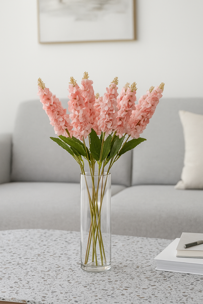 Hyacinth Stick 3 Head 88cm Light Peach (Pack of 10)