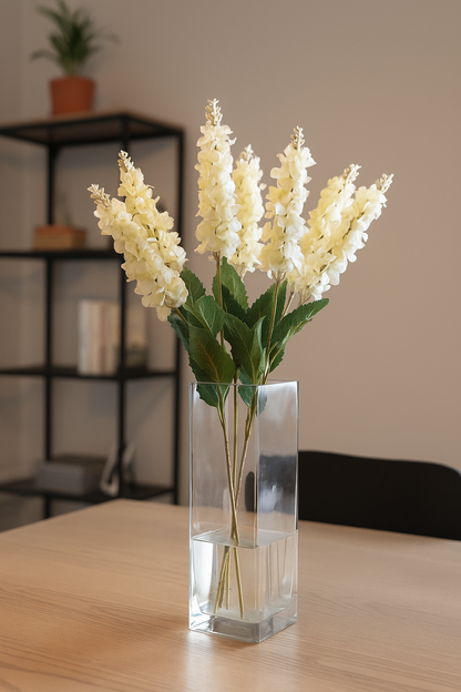 Hyacinth Stick 3 Head 88cm Off White (Pack of 10)