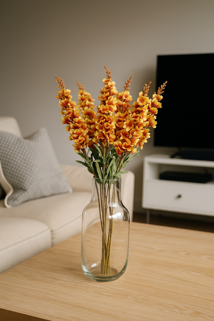 Delphinium Stick 23 Head 85cm Light Peach Pink (Pack of 10)