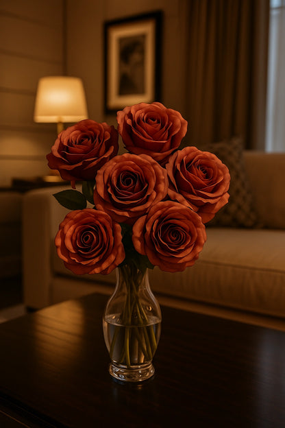 New Mehroom white MR20 Rose (Pack of 50)